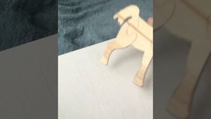 Выпиливание ручным лобзиком 8+ «Лошадка-пазл»