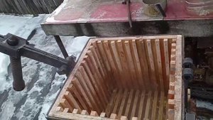 испытание воскопреса "перетопка воска"