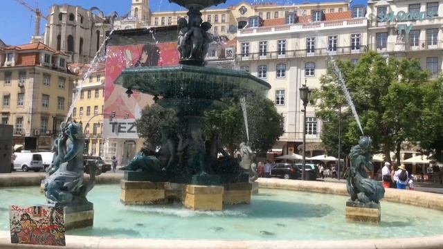 Streetlife Lissabon (Lisboa) - Rossio Platz смотреть онлайн