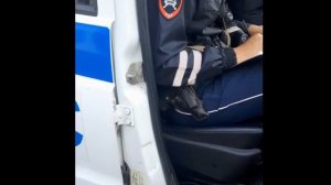 Жёсткое задержание водителя по 19.3!