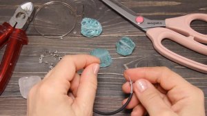 Как сделать браслет с бусиной кварца на мемори проволоке diy