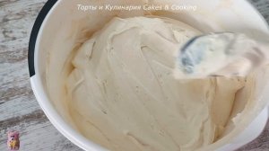 САМЫЙ ВКУСНЫЙ творожно сливочный  Крем с КАРАМЕЛЬЮ! Сборка с ним БОЛЬШОГО 30х30 см ТОРТА!