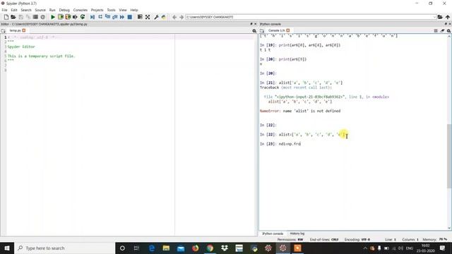 Chapter 1: Working with NumPy-1D numpy ndarray functions