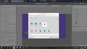 Видео урок по созданию кнопок на construct 3 для сенсорных устройств и движения персонажа