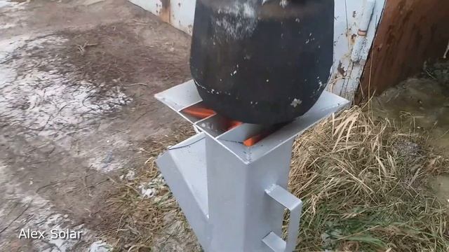 Печь ракета. Турбо печь. Экономлю газ. смотреть онлайн