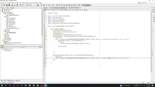 JTable Custom Netbeans | Tutorial Netbeans Indonesia смотреть онлайн