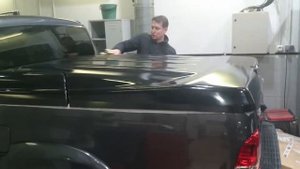 Крышка кузова Тойота Хайлюкс шеф монтаж 1