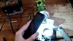 Пайка алюминия флюсом для ферритов.