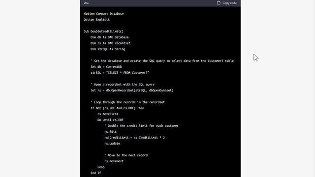 Enhance Your Microsoft Access Database with ChatGPT-Generated VBA Code смотреть онлайн