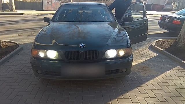 Эффект стробоскопа , перемигивание ДХО и ПТФ BMW E39