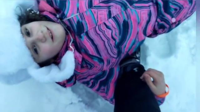 наш день зимой на даче. смотреть онлайн