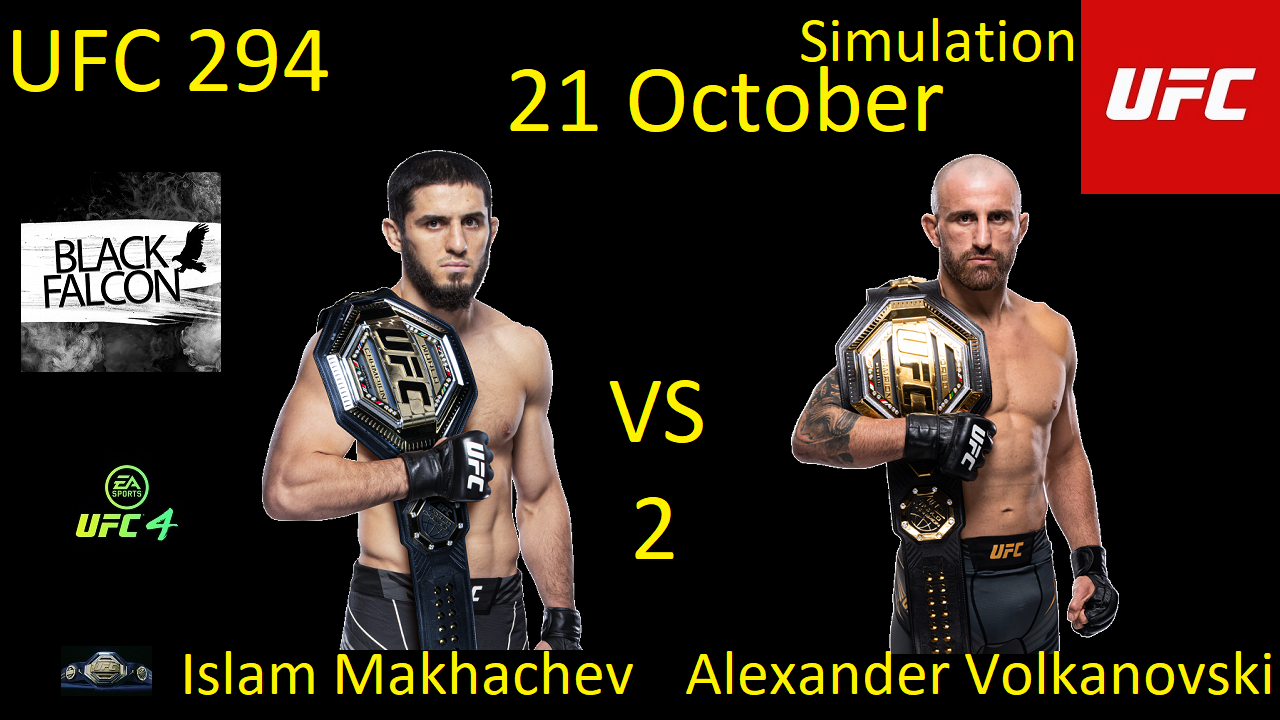 Ислам Махачев против Александра Волкановски 2 БОЙ В UFC 4/ UFC 294