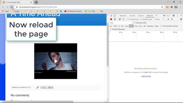 Download videos from any website [Google Chrome Developer Console method]