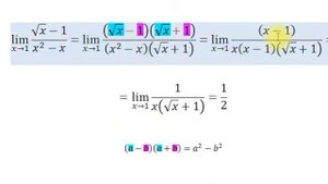 Решение задач на вычисление пределов функции