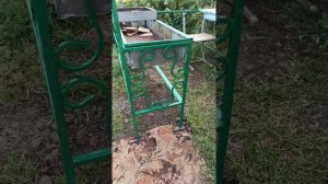 Мангальная зона отдыха своими руками готова, почти??