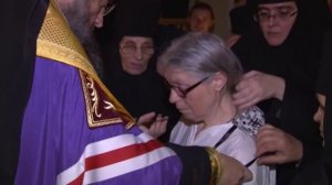 Монашеский постриг. Свято-Елисаветинский женский монастырь