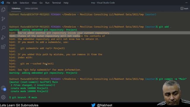 Lets understand Git Submodule смотреть онлайн