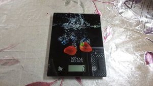Весы Кухонные, Электронные Royal Küchen Распаковка и Обзор