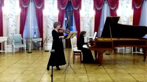 Ф. Шуберт. Соната для альта и фортепиано ("Арпеджионе"), 1 часть.