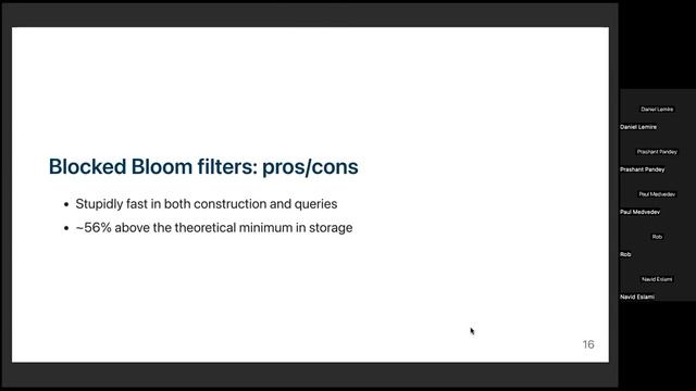 Binary Fuse Filters: Fast and Tiny Immutable Filters смотреть онлайн