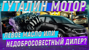 #G4KD Гуталин мотор №2 | "Левое" масло или недобросовестный дилер?