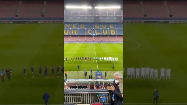 Хабиб Нурмагомедов на Камп Ноу ждёт матч 1/8 финала Барселона - ПСЖ Barcelona - PSG