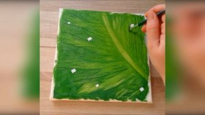 Капли росы. Акриловая живопись. Acrylic painting.