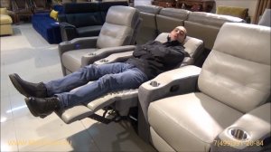 Видео обзор: Кресло Джинато сравнение электрического и механического реклайнера