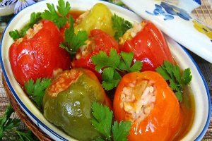 ДОЛМА из Перца и Помидора- АЗЕРБАЙДЖАНСКАЯ Кухня СЕКРЕТ ВКУСНОСТИ. Обязательно приготовьте.