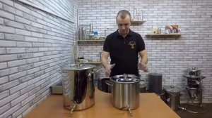 Перегонный куб кастрюля Добрый Жар обзор
