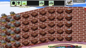 Column Like You See 'Em Minigame Guide - PvZ Minecraft Pak - Plants vs Zombies Gameplay