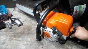 Бензопила  STIHL MS 180. Жалоба на потерю мощности