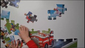 Райдер и щенки спешат помочь/Ryder and the puppies rush to help.