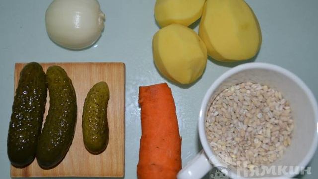 Рассольник без зажарки