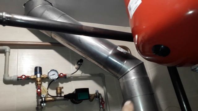 Монтаж котельні. Твердопаливний BORTSA + теплоакумулятор+ газовий+рециркуляція+теплотраса+автоматик