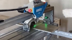 Резка керамогранита станком wandeli