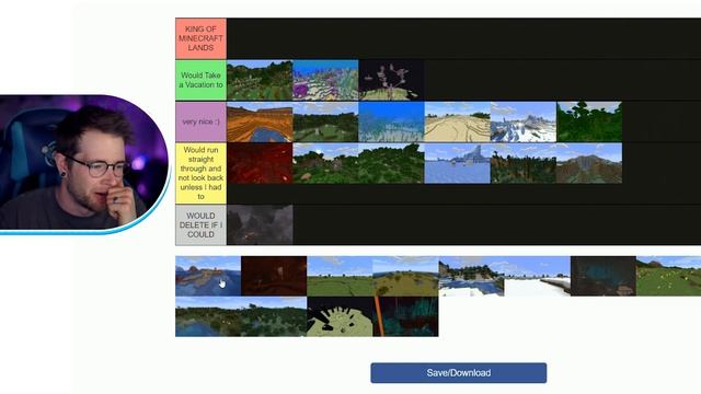 I Ranked EVERY Minecraft Biome.. Tier List