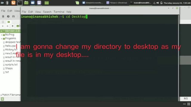 How to write hello world c++ program(in Linux mint) смотреть онлайн