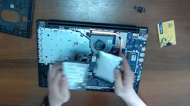 Замена HDD на SSD Lenovo ideapad 330 смотреть онлайн