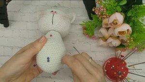 Зайка, Кошка, Мишка в стиле Тильда. Мастер класс.Часть 7. Сборка.
