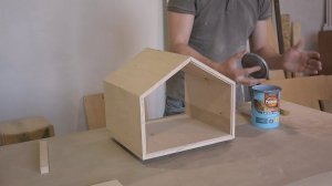 Домик для кота и кошки из дерева своими руками | DIY