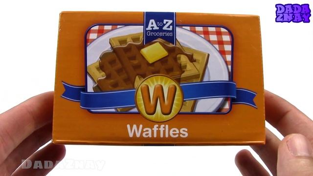 Учим английский алфавит с игрушками | Английские буквы для детей | Учим название еды смотреть онлайн