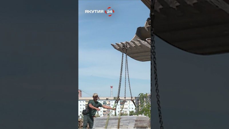 Благоустройство набережной озера Сайсары в Якутске #якутия #россия #благоустройство