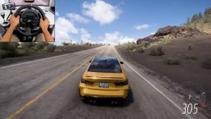 BMW M3 G80 Competition & BRABUS 800 Mercedes AMG E63S |Forza Horizon 5 |Thrustmaster T300RS gamepla
