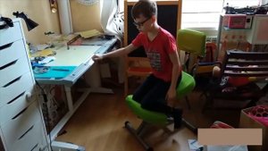 Отзыв о стуле Smartstool KM01BM - коленный стул со спинкой