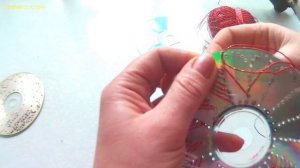 Поделки из СД дисков. Crafts from CD discs.
