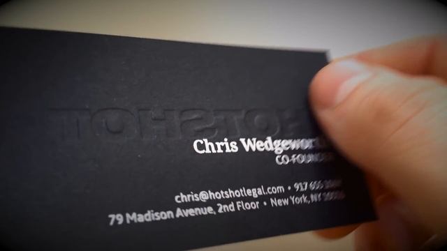 Foil Embossed Business Cards смотреть онлайн