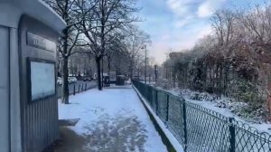 ПРОГУЛКА ПО ПАРИЖУ "❄️ ПАРИЖСКИЙ СНЕГ❄️