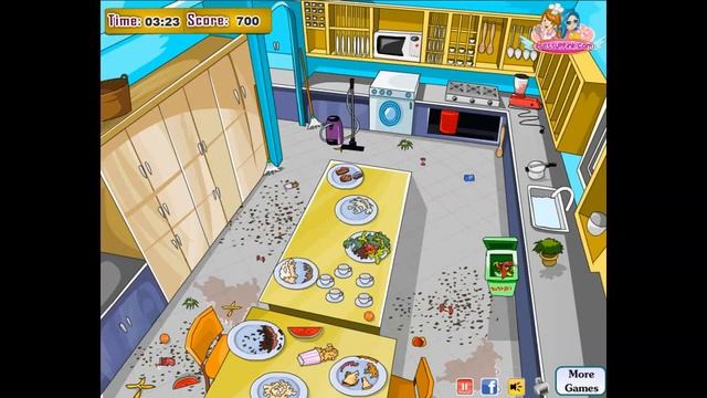 уборка комнаты игра для детей // room cleaning game for kids смотреть онлайн