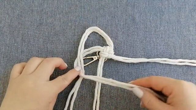 DIY Macrame Tutorial | Keyring | Брелок для ключей | Макраме для начинающих